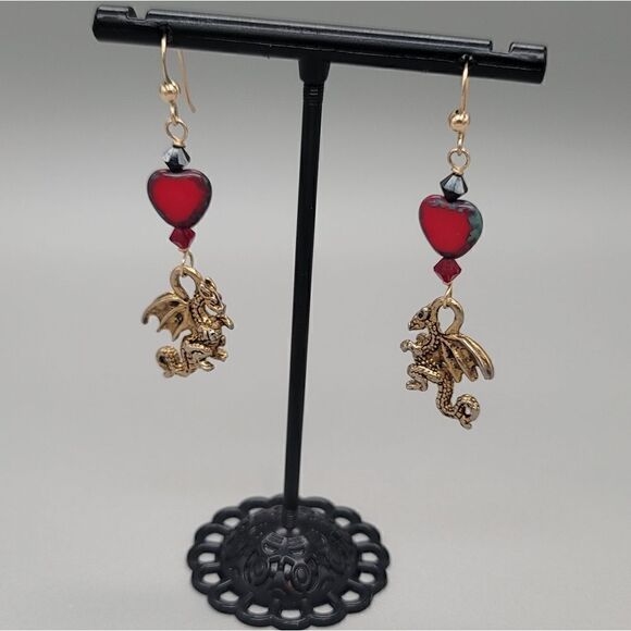 Asian Inspired Dangle Earring Lot - Picture 9 of 9